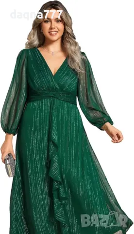 Нова макси рокля 5 XL EU 54, снимка 11 - Рокли - 49394139