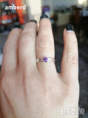 Сребърен пръстен - модел PLR020, снимка 4 - Пръстени - 53676625