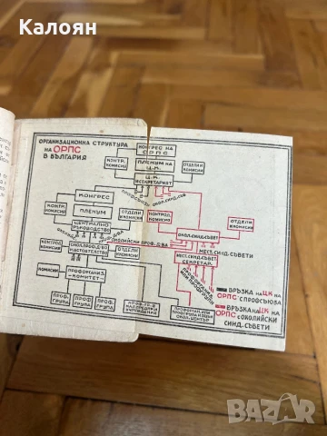Документ, членска книжка на общ работнически професионален съюз в България , снимка 10 - Други - 50703587
