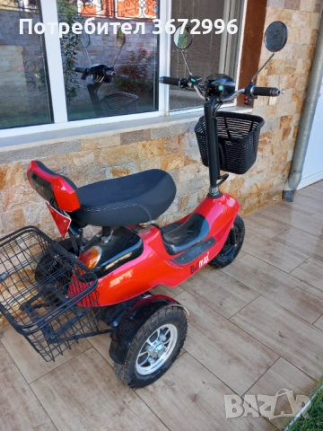 Електрическа триколка., снимка 4 - Мотоциклети и мототехника - 53786308