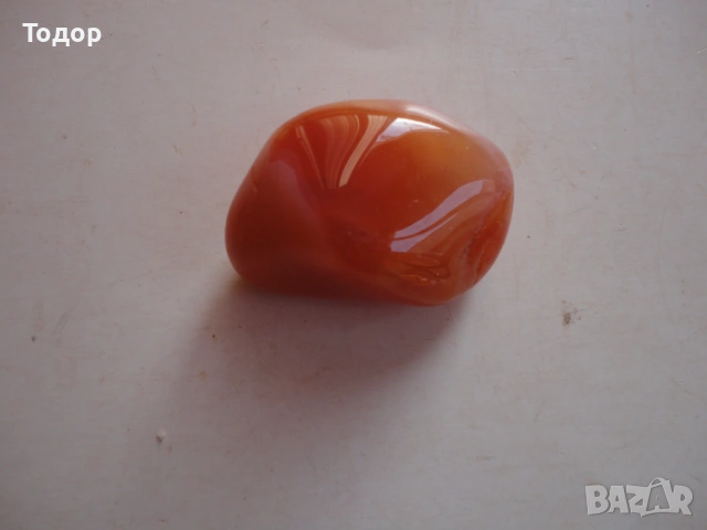 Полиран камък минерал корнеол 5, снимка 2 - Колекции - 53045497