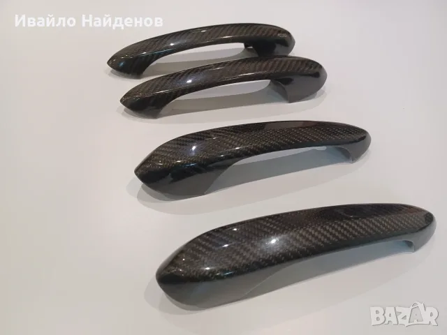 Продавам капаци за дръжки от чист карбон BMW БМВ G 30/31 2016 - 2023г., снимка 4 - Аксесоари и консумативи - 56183797