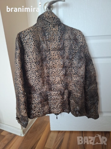 Дамско тигрово яке  с гъши пух , снимка 2 - Якета - 53573124