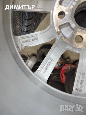 4бр.АЛУМИНИЕВИ ДЖАНТИ 17ки за SKODA 5x112 7J ET45 ОРИГИНАЛНИ !!!, снимка 5 - Гуми и джанти - 52322793