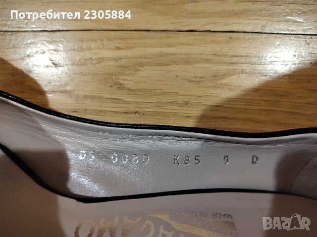 Елегантни дамски обувки Salvatore Ferragamo , снимка 5 - Дамски елегантни обувки - 41754982