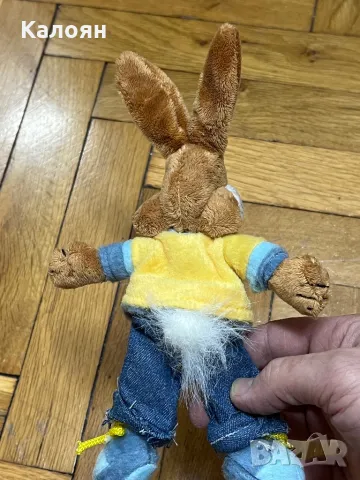 Плюшена играчка заек - Рекламна Нескуик, снимка 4 - Плюшени играчки - 48655886