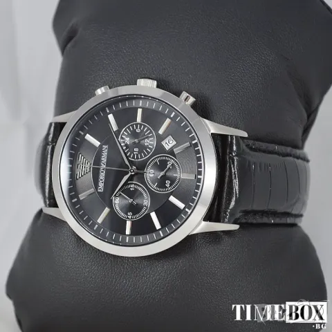 Emporio Armani AR2447 Renato Chronograph, снимка 7 - Мъжки - 47393529