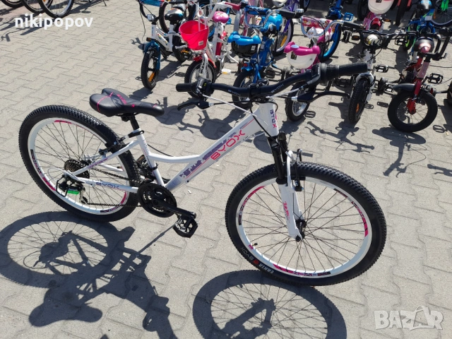 BYOX Велосипед 24" PRINCESS бял, снимка 9 - Велосипеди - 53848674