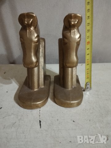 две преспапиета-конска глава комплект, снимка 2 - Други ценни предмети - 44251986