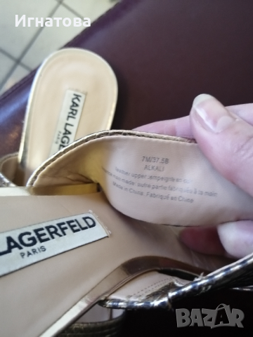 Karl Lagerfeld н. 37 , снимка 3 - Дамски ежедневни обувки - 36318417