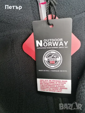 Продавам чисто нови черни дебели полари Outdoor Norway, снимка 12 - Суичъри - 49849680