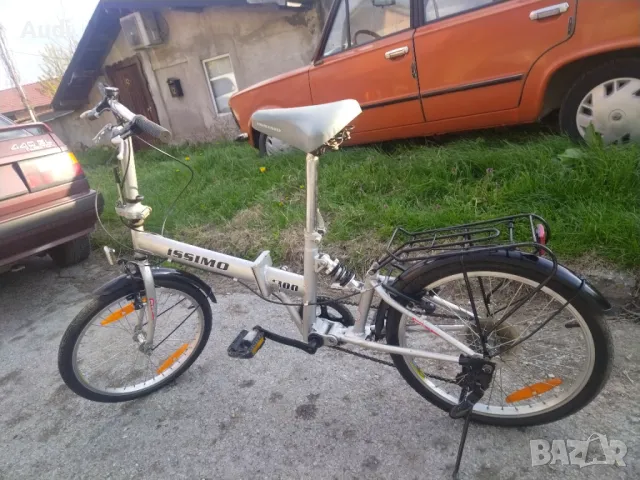 Двойно гъваем алуминиев велосипед ISSIMO 20 цолови капли , снимка 10 - Велосипеди - 49781018