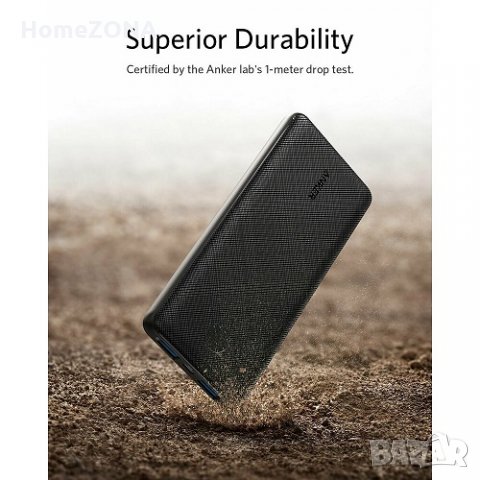 Външна батерия Anker PowerCore Slim 10000 MAh, черен, снимка 2 - Външни батерии - 35976831
