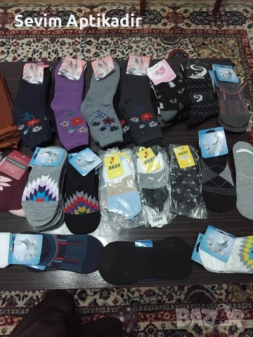 Дамски и мъжки чорапи, снимка 5 - Дамски чорапи - 53356865