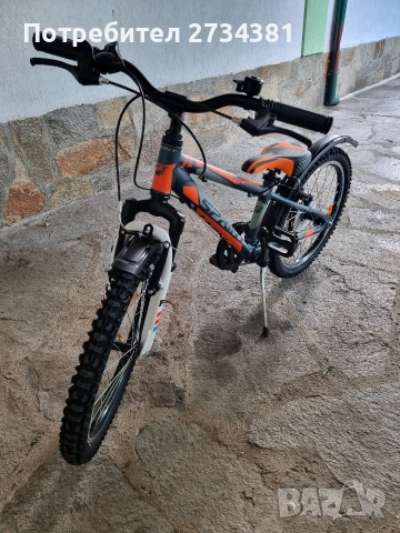 Детски алуминиев мтв велосипед Sprint HAT TRICK 20" с амортисьор, снимка 2 - Велосипеди - 52588578