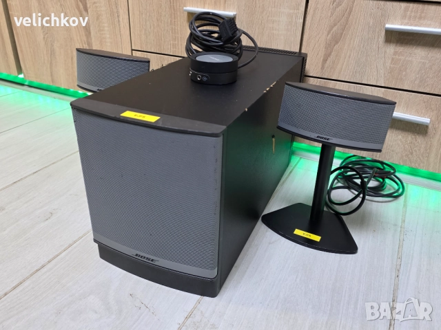 📣 Bose Companion 5 – мултимедийна система, снимка 4 - Ресийвъри, усилватели, смесителни пултове - 52939542