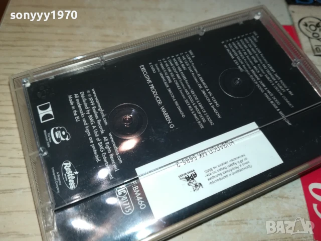 WARREN G-ORIGINAL TAPE 2905250402, снимка 16 - Аудио касети - 50465267