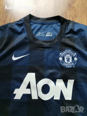 MANCHESTER UNITED 2013 2014 AWAY SHIRT - мъжка колекционерска тениска Л