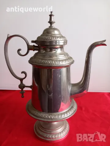 1900г. Стара Барокова Кана , Чайник, снимка 5 - Антикварни и старинни предмети - 49957582