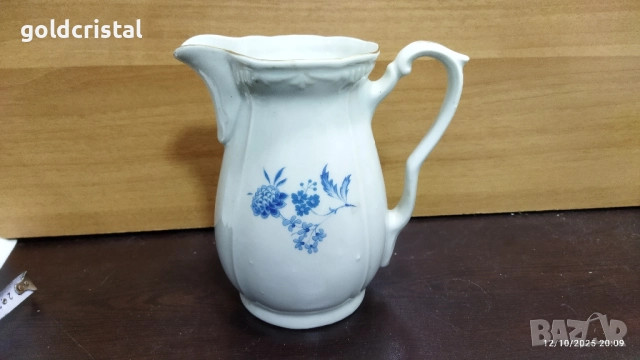 Стар български порцелан Видин кана 1 л 