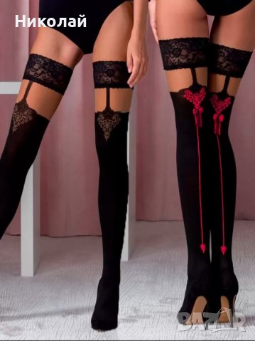 Passion Силиконови Чорапи, снимка 9 - Бельо - 41860949