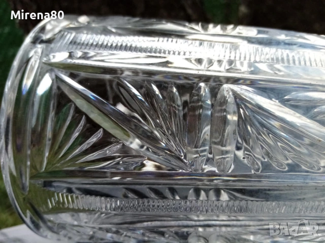Кристална ваза, снимка 4 - Вази - 53527065