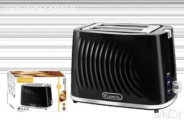 Тостер Lexical LTO-3905-1/2, снимка 6 - Тостери - 52096922