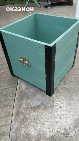 стар военен сандък кашпа, снимка 3 - Антикварни и старинни предмети - 49752631