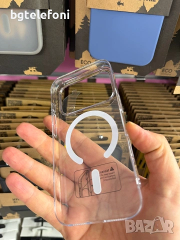iPhone 17 Pro , iPhone 17 Pro Max Magsafe Clear case, снимка 5 - Калъфи, кейсове - 53238092