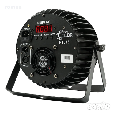 LED пар прожектор Free Color P1818 RGBWA+UV, снимка 2 - Друга електроника - 52370622