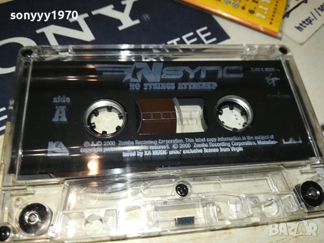 N SYNC-ORIGINAL TAPE 1209231125, снимка 10 - Аудио касети - 42162523
