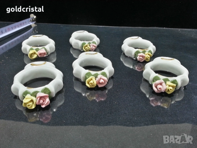 порцеланови салфетници , снимка 6 - Антикварни и старинни предмети - 52245416