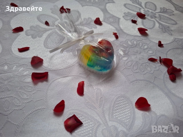 Бюджетни красиви глицеринови хипоалургенни сапунчета, снимка 17 - Декорация за дома - 53348499