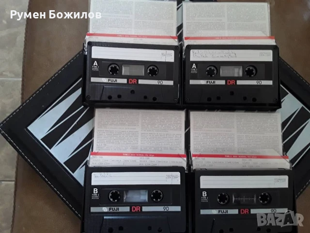 10 запазени и добри касети FUJI DR, снимка 4 - Аудио касети - 50501875