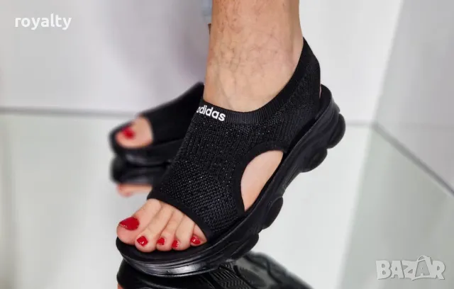 Nike черни дамски сандали , снимка 8 - Сандали - 50394388