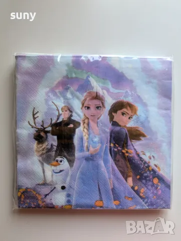 Парти артикули Frozen, снимка 3 - Други - 34053280