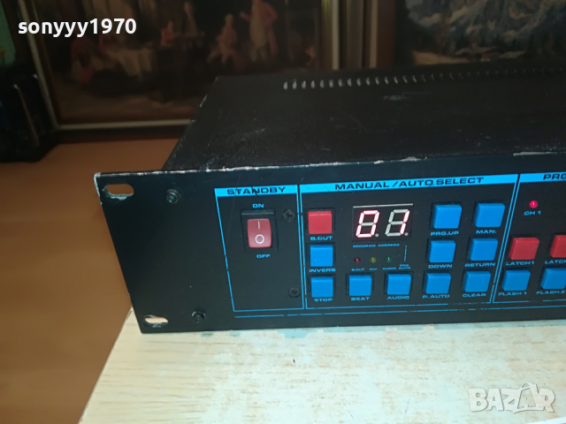 OMNITRONIC PLC-4 ВНОС GERMANY 1903222103, снимка 2 - Ресийвъри, усилватели, смесителни пултове - 36163390