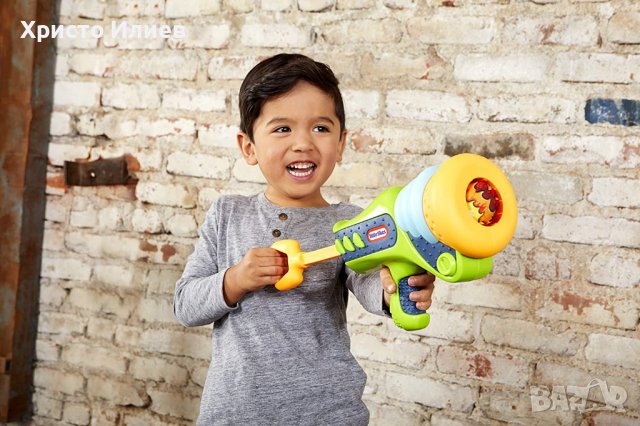Пистолет Бластер 3 Меки Изстрелващи Безопасни Топки Little Tikes, снимка 2 - Други - 39375304