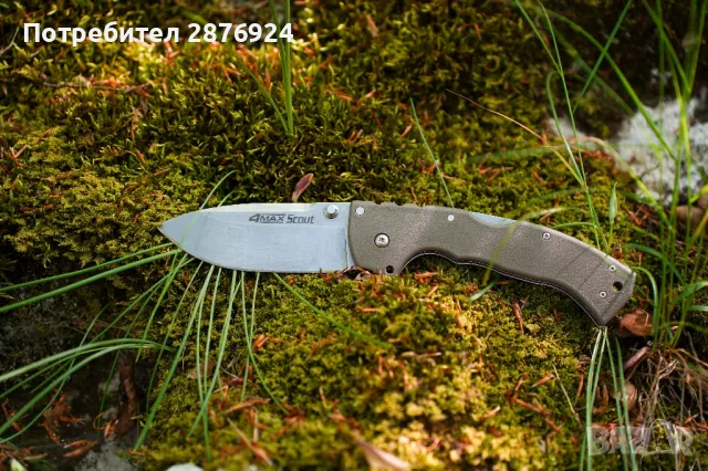 Cold Steel 4‑MAX Scout – сгъваем нож, здрав и надежден
