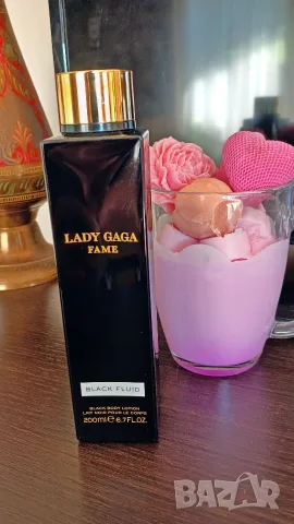 Lady Gaga Fame Black Fluid черен лосион за тяло