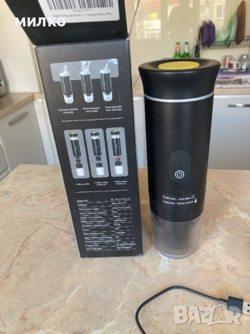 Мобилна кафе машина 3в1, снимка 2 - Кафемашини - 53767215