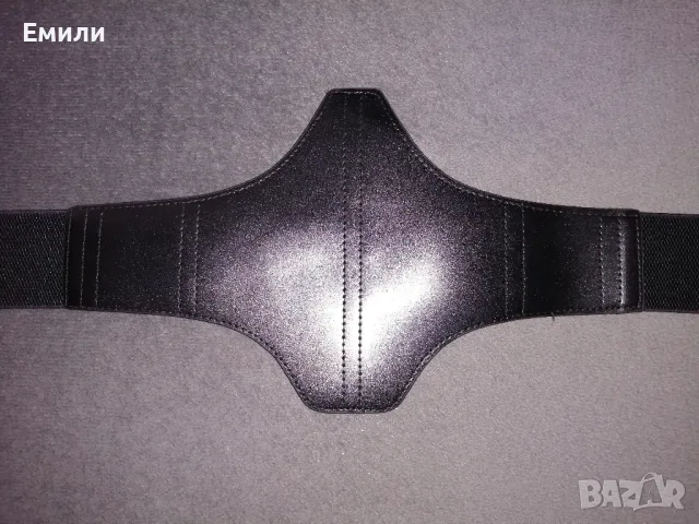Дамски кожен корсет колан за талия р-р S-M, снимка 7 - Колани - 48002022