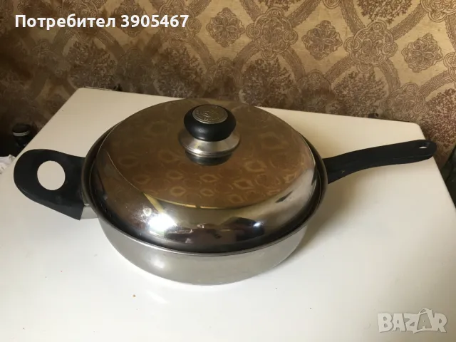 Тиган ELITE с капак, снимка 5 - Съдове за готвене - 47463135