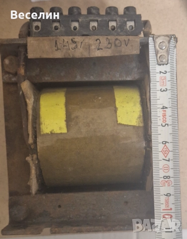 Мрежов трансформатор 230V/145Vrms, снимка 2 - Друга електроника - 52547659