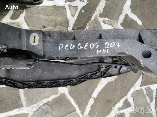 Маска и воден радиатор за Пежо 207 ХДИ, Peugeot 207 HDI, снимка 3 - Части - 41025736