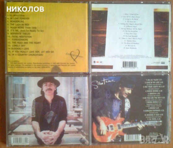ДИСКОВЕ  CHRIS DE BURGH / SANTANA, снимка 3 - CD дискове - 42071182