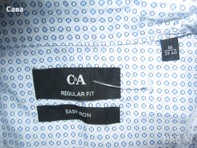 Риза C&A  мъжка,М, снимка 1 - Ризи - 44358150