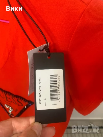 Нова тениска на Guess размер S, снимка 3 - Тениски - 50449496