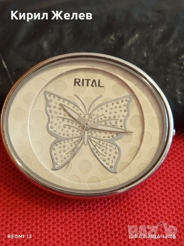 Модерен дамски часовник RITAL QUARTZ много красив стилен дизайн 51704, снимка 4 - Дамски - 53591401