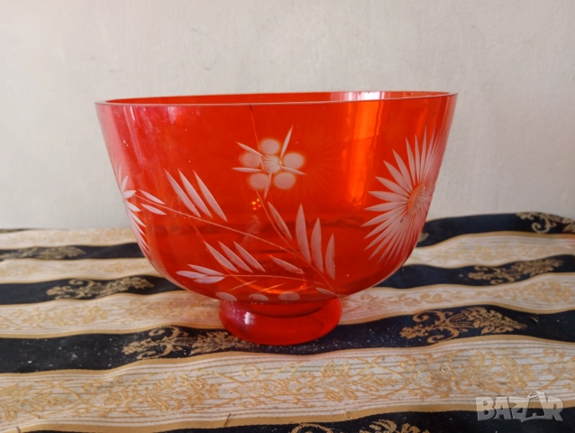 Стъклена купа тип бохемия